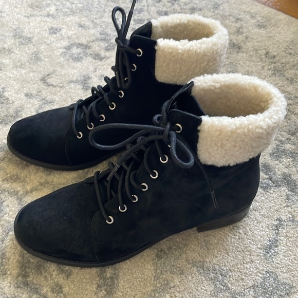 Woman’s Sole Society Lace-up Boots - Picture 3 of 9